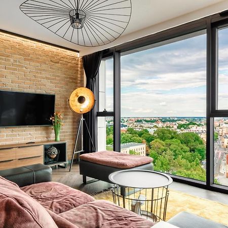 Skyview Suite - Niepowtarzalny Widok I Basen Люблін Екстер'єр фото